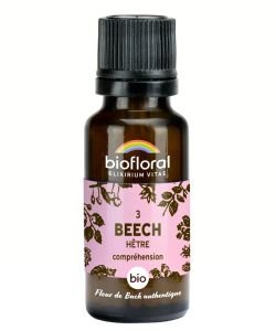 Hêtre - Beech (n°3), granules sans alcool BIO, 19 g